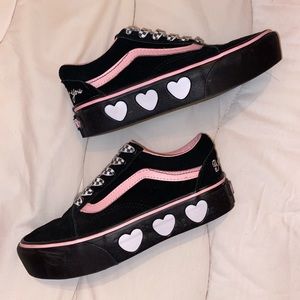 RARE Lazy Oaf Platform Old Skool Vans
